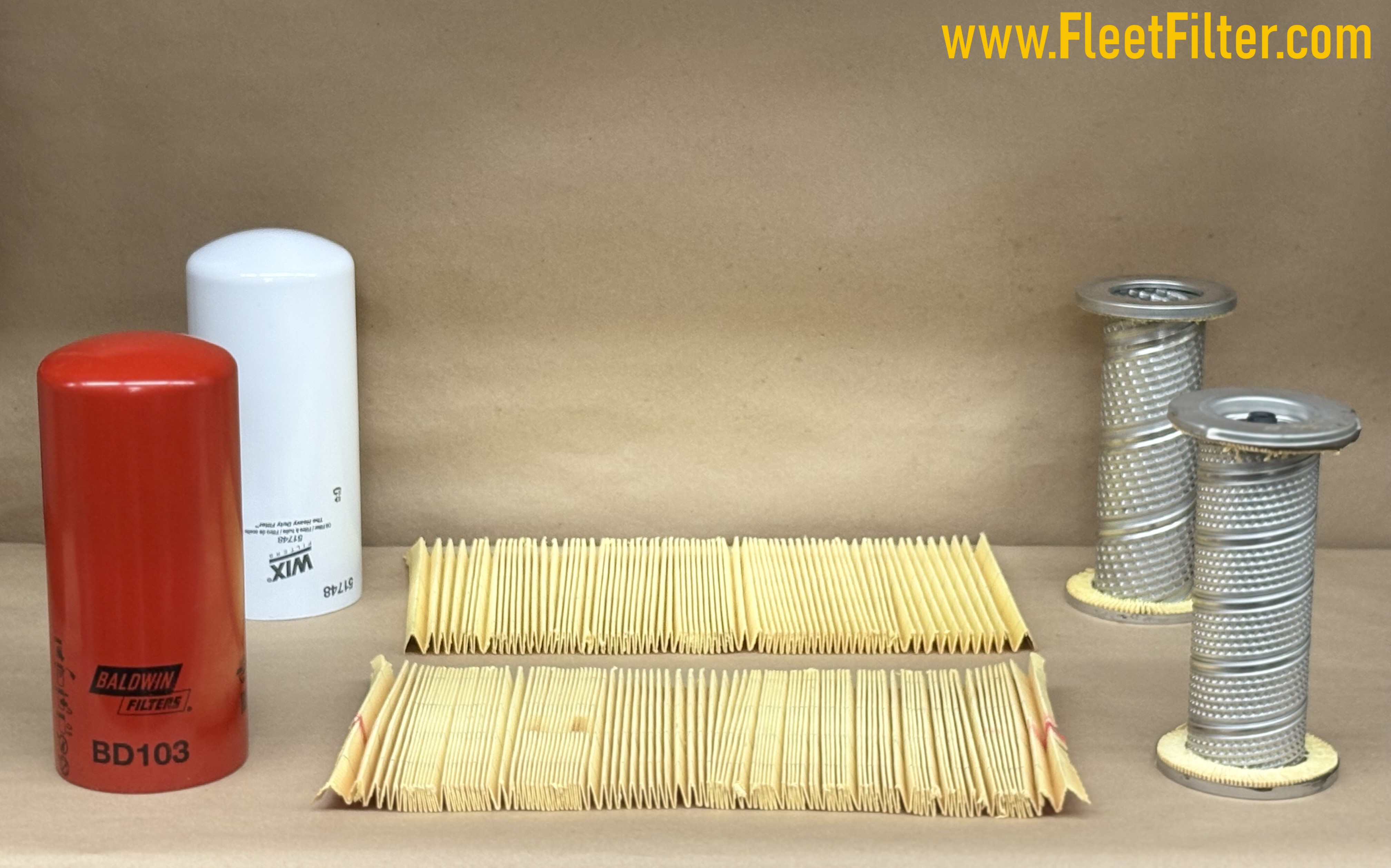 Filter Disassembled - Heavy Duty NapaGold Oil Filter vs Heavy Duty Baldwin