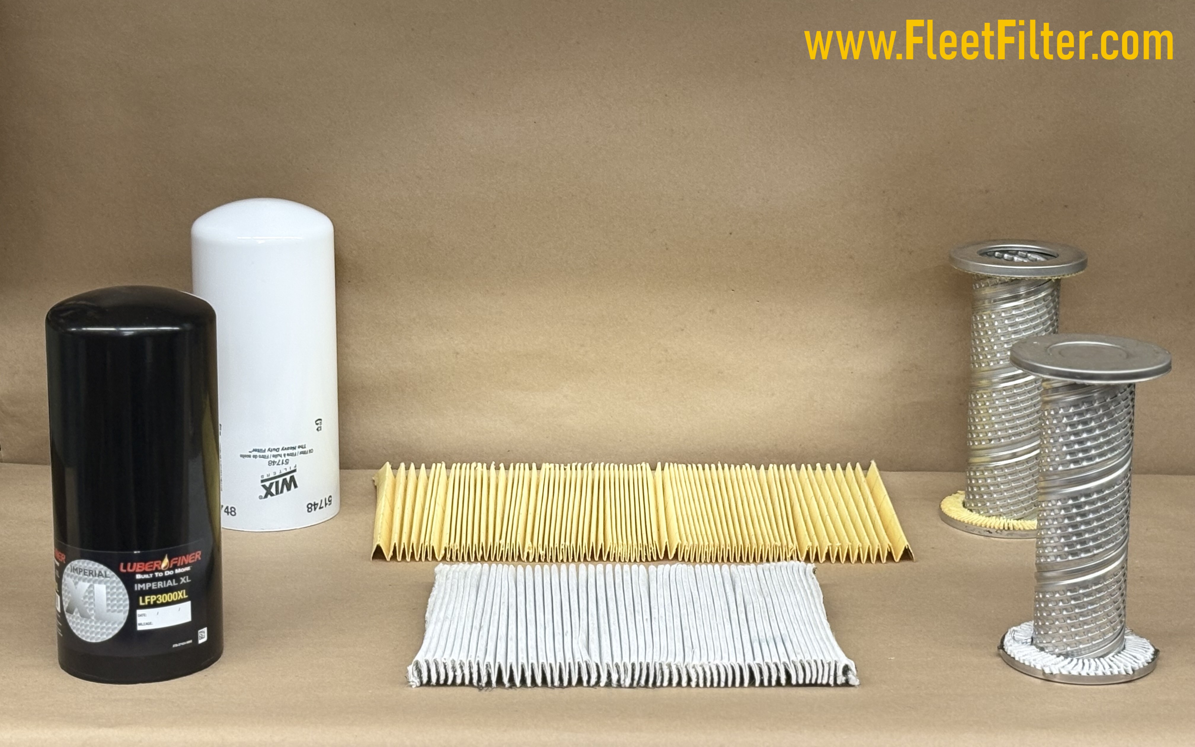 Filter Disassembled - Heavy Duty NapaGold Oil Filter vs Heavy Duty Luberfiner XL