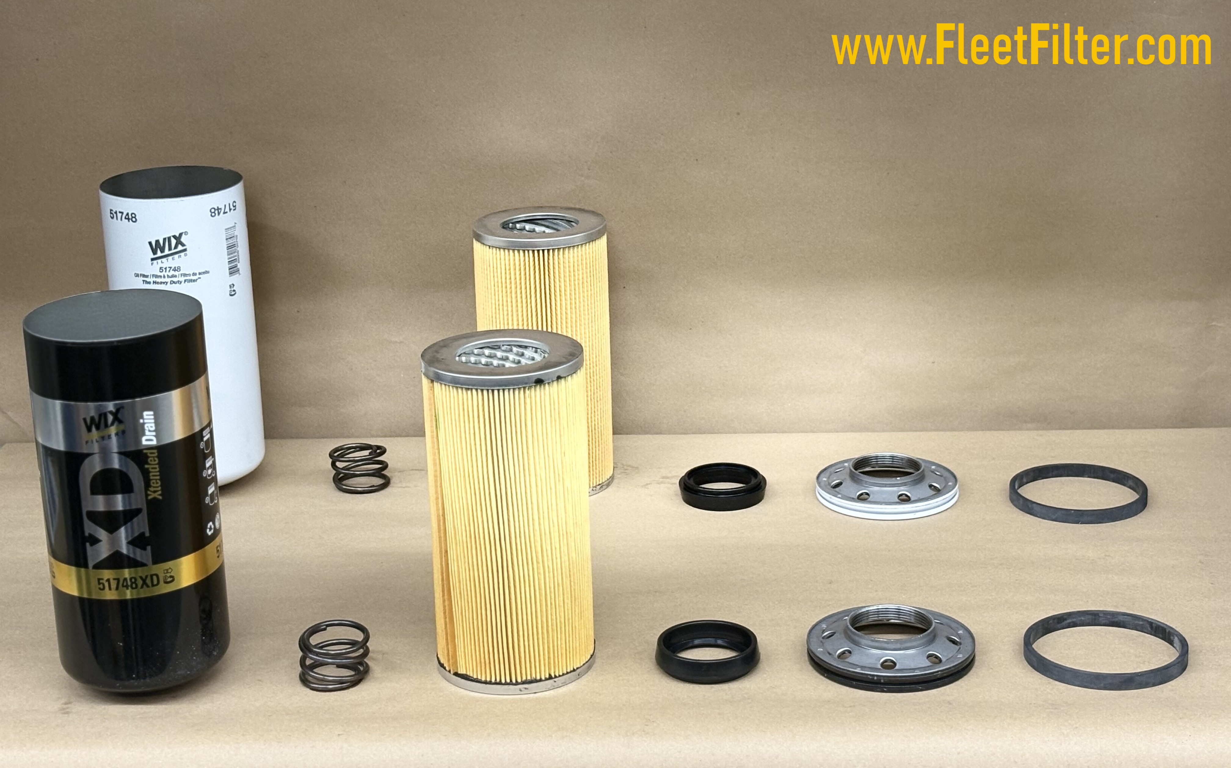 Parts Exploded - Heavy Duty NapaGold Oil Filter vs Heavy Duty NapaGold XD