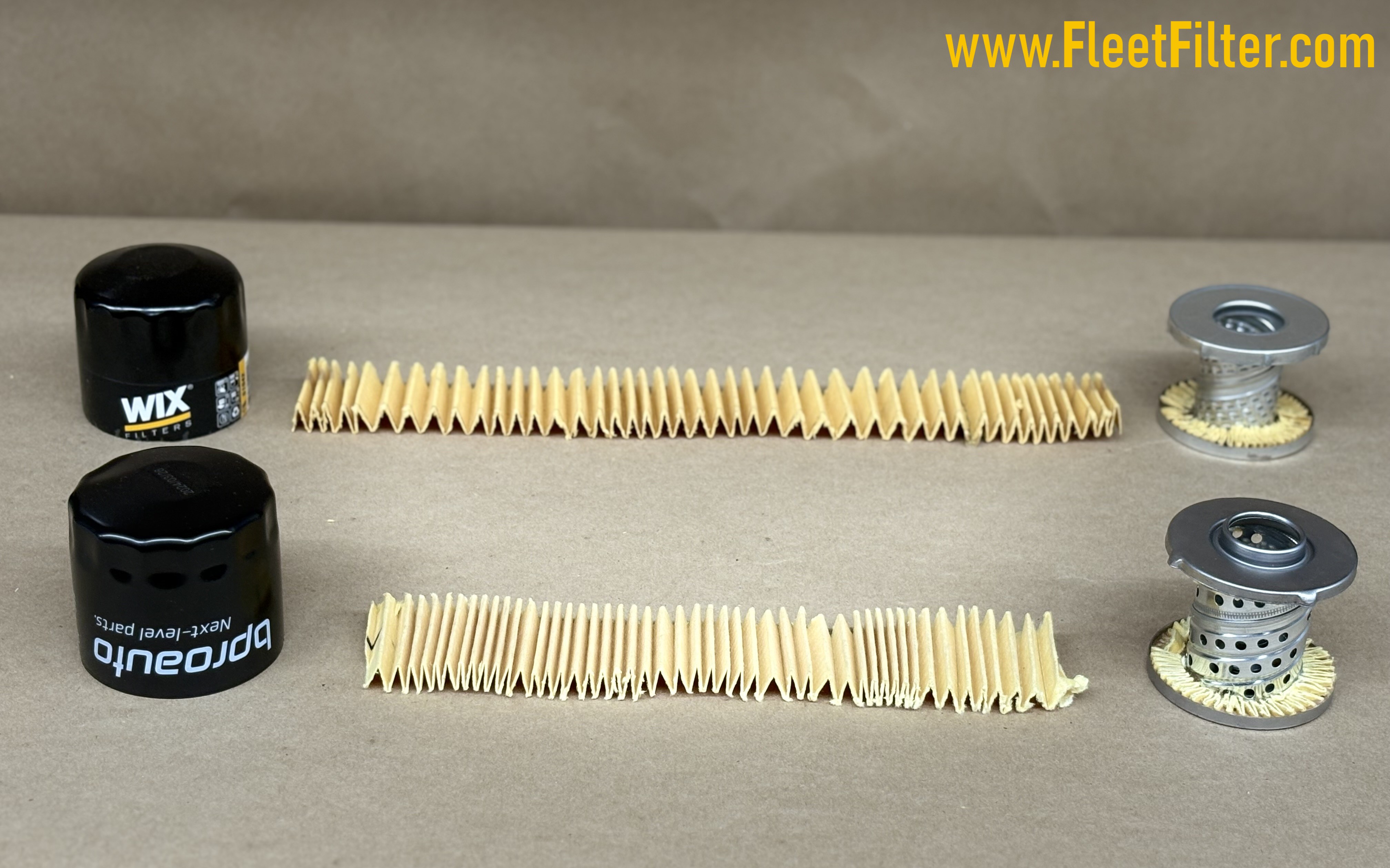 Filter Disassembled - NapaGold Oil Filter vs Bosch