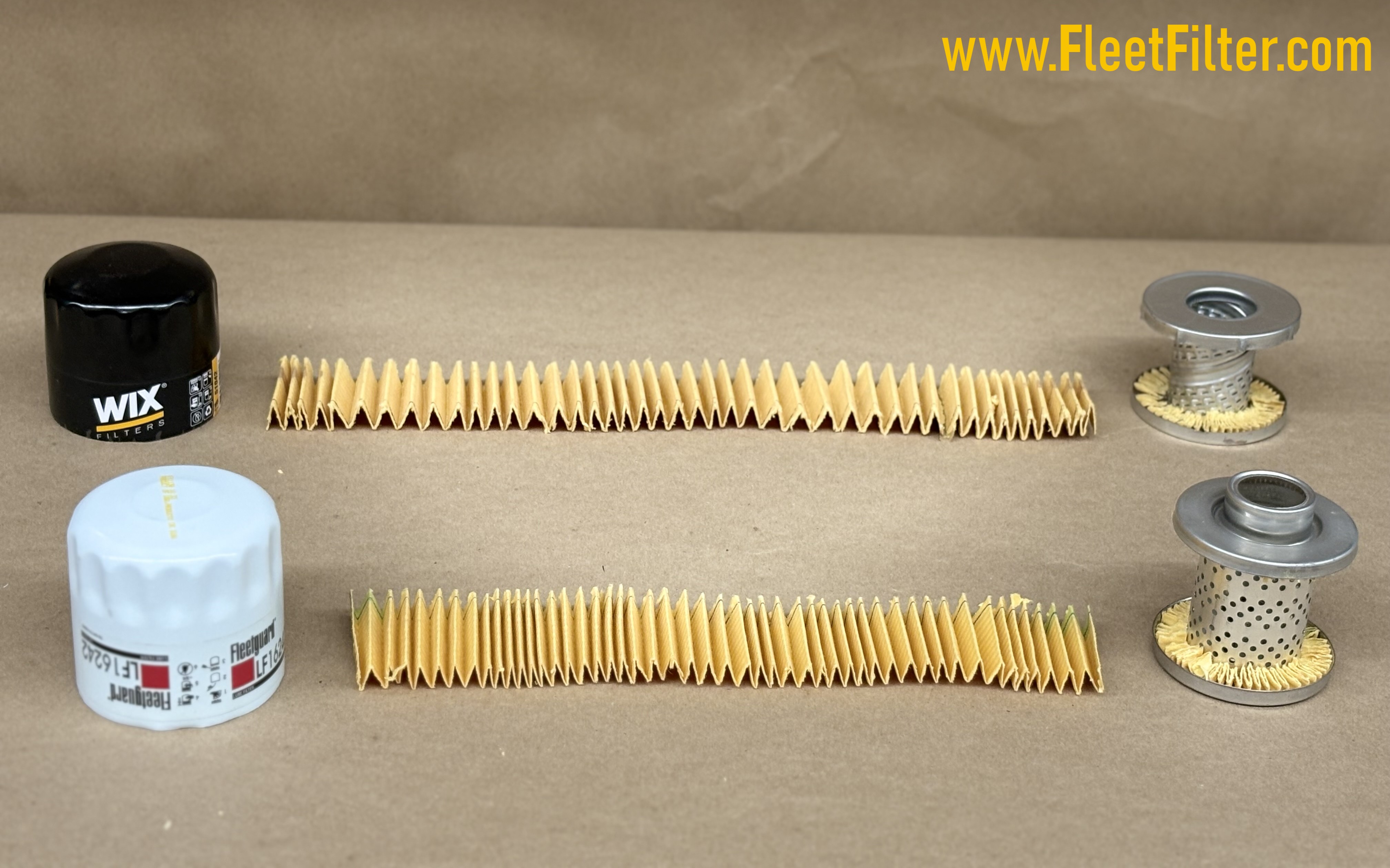 Filter Disassembled - NapaGold Oil Filter vs MicroGard