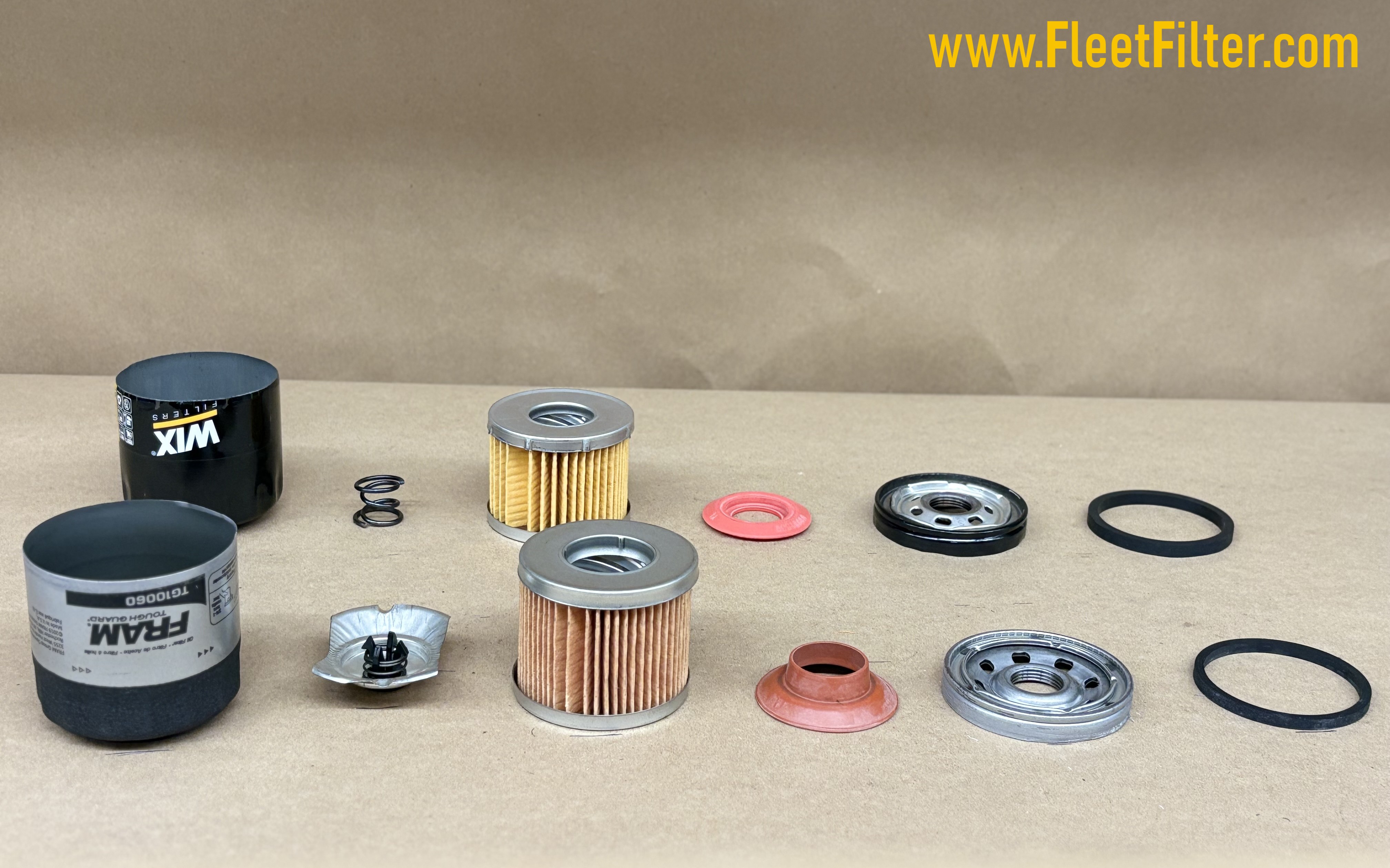 Parts Exploded - NapaGold Oil Filter vs Mighty