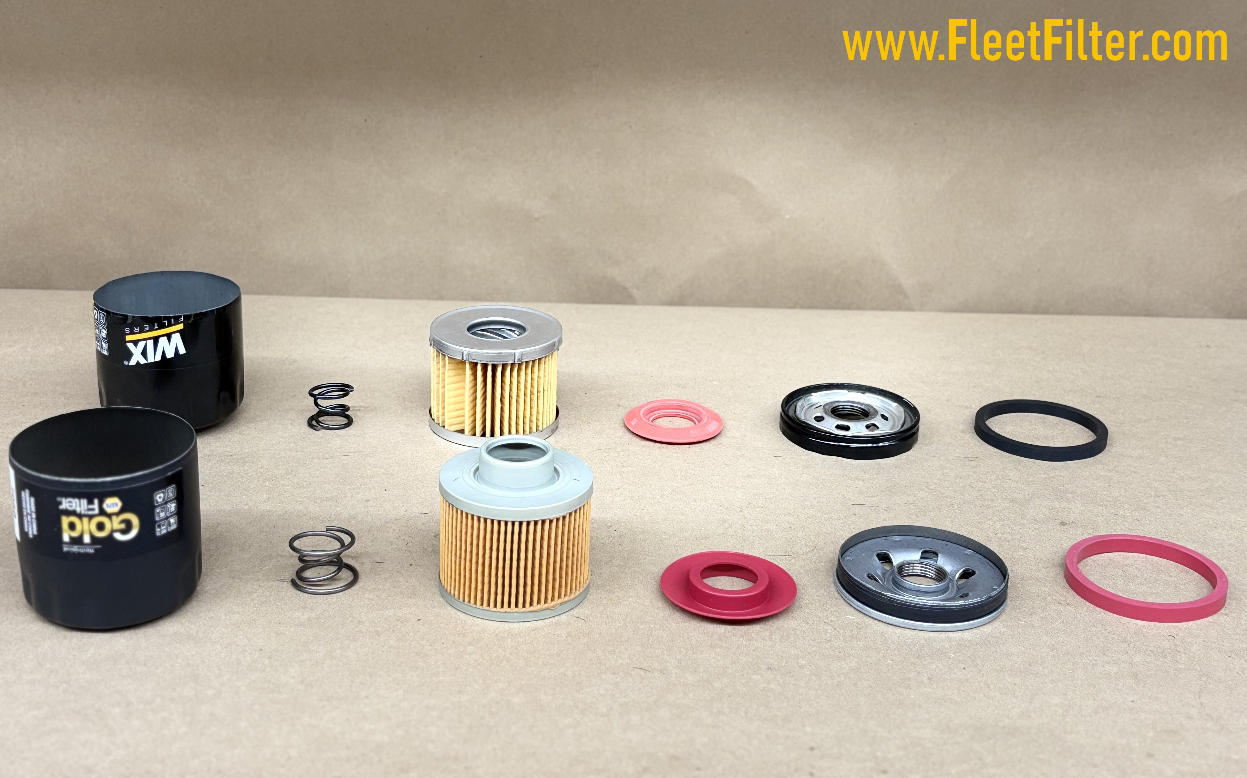 Parts Exploded - NapaGold Oil Filter vs Napa Platinum