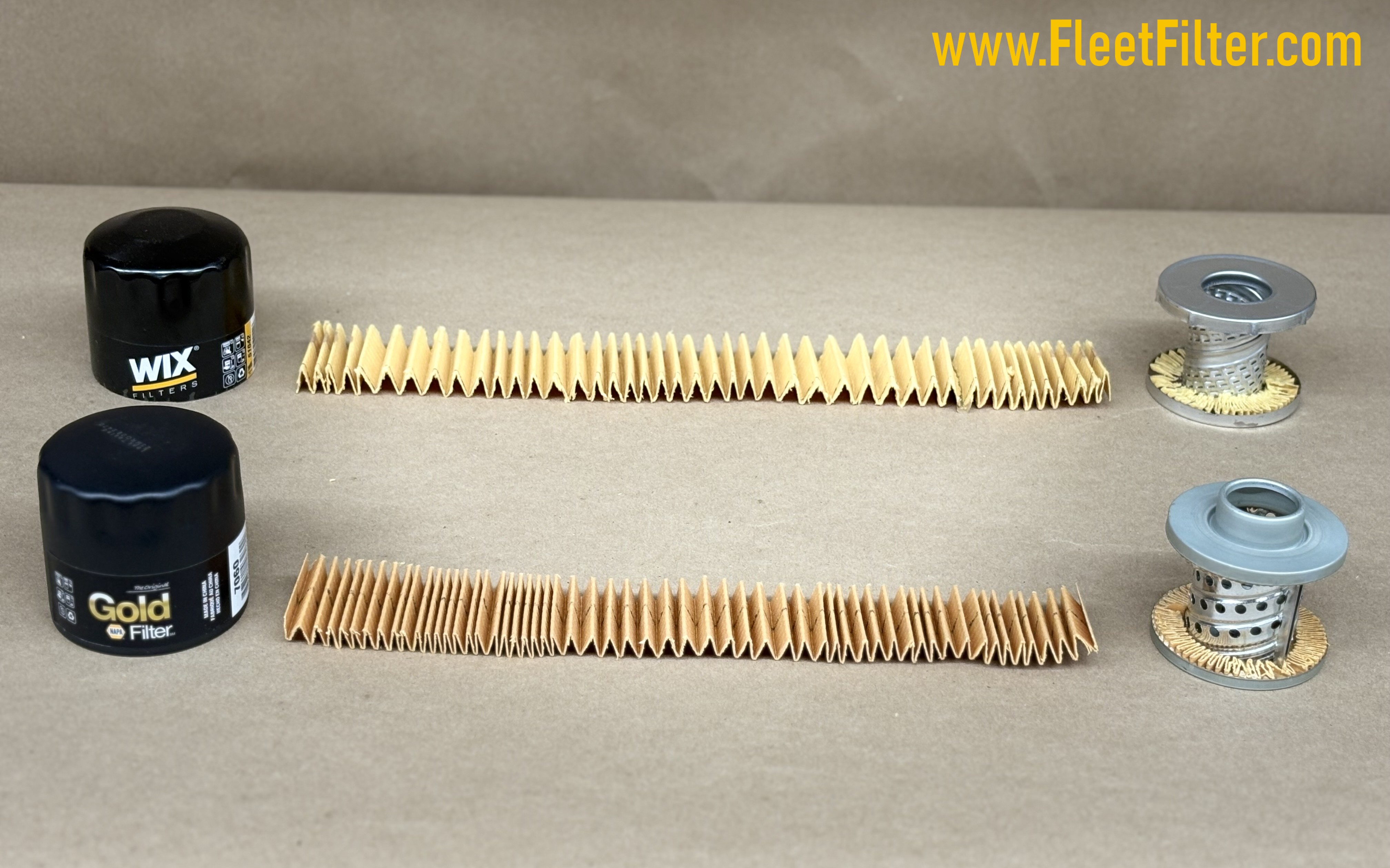 Filter Disassembled - NapaGold Oil Filter vs Napa Platinum
