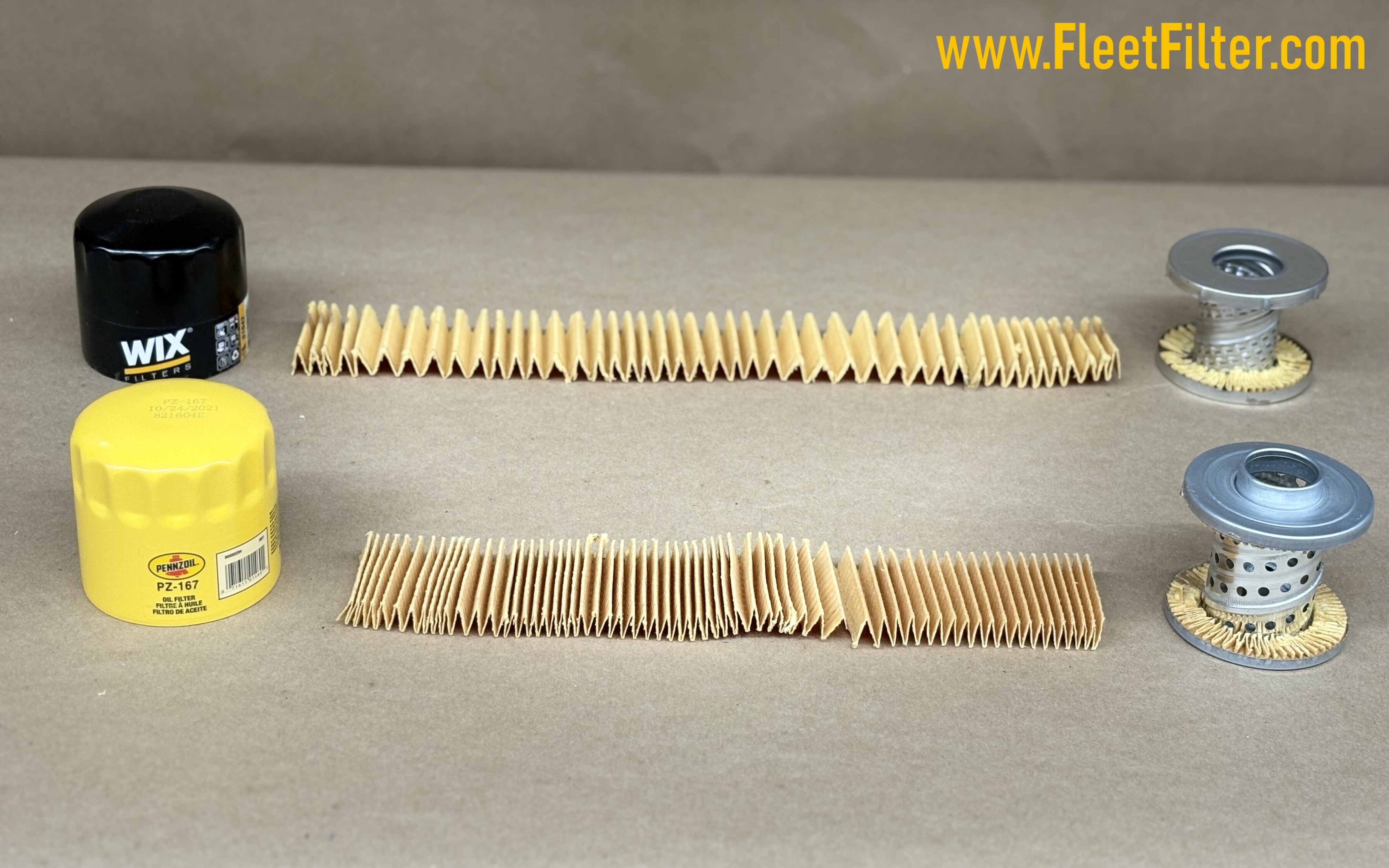Filter Disassembled - NapaGold Oil Filter vs STP