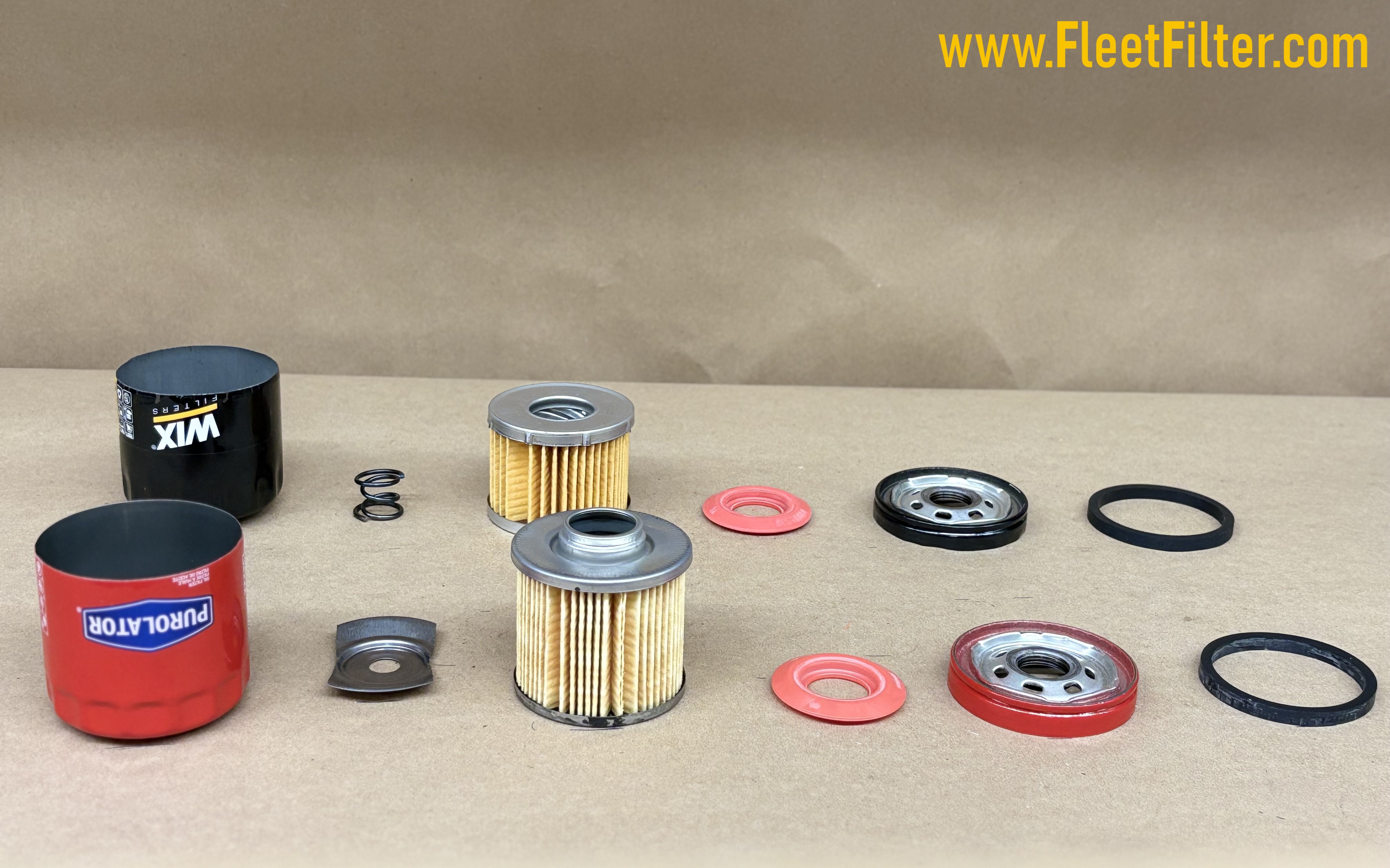 Parts Exploded - NapaGold Oil Filter vs Purolator