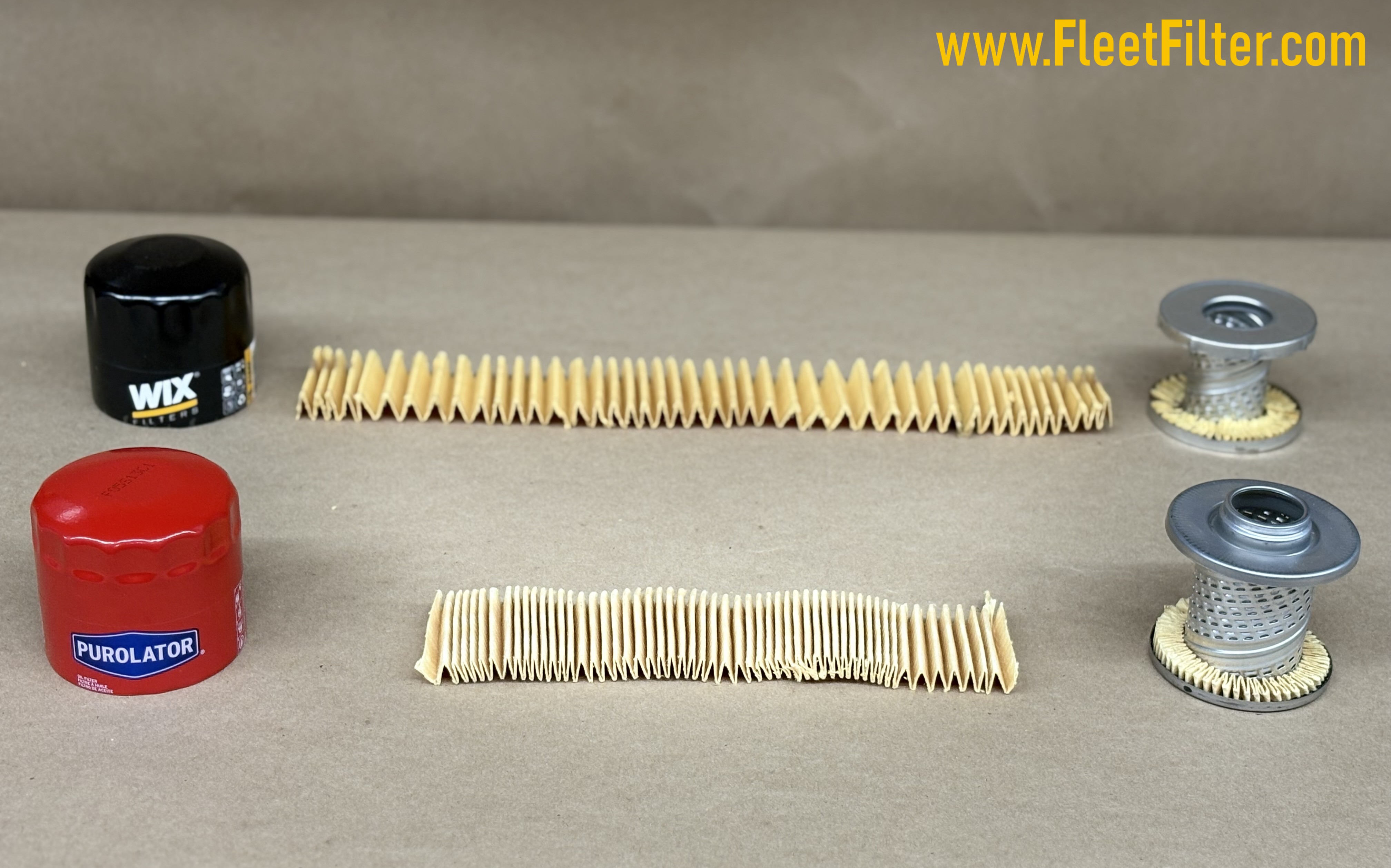 Filter Disassembled - NapaGold Oil Filter vs Purolator