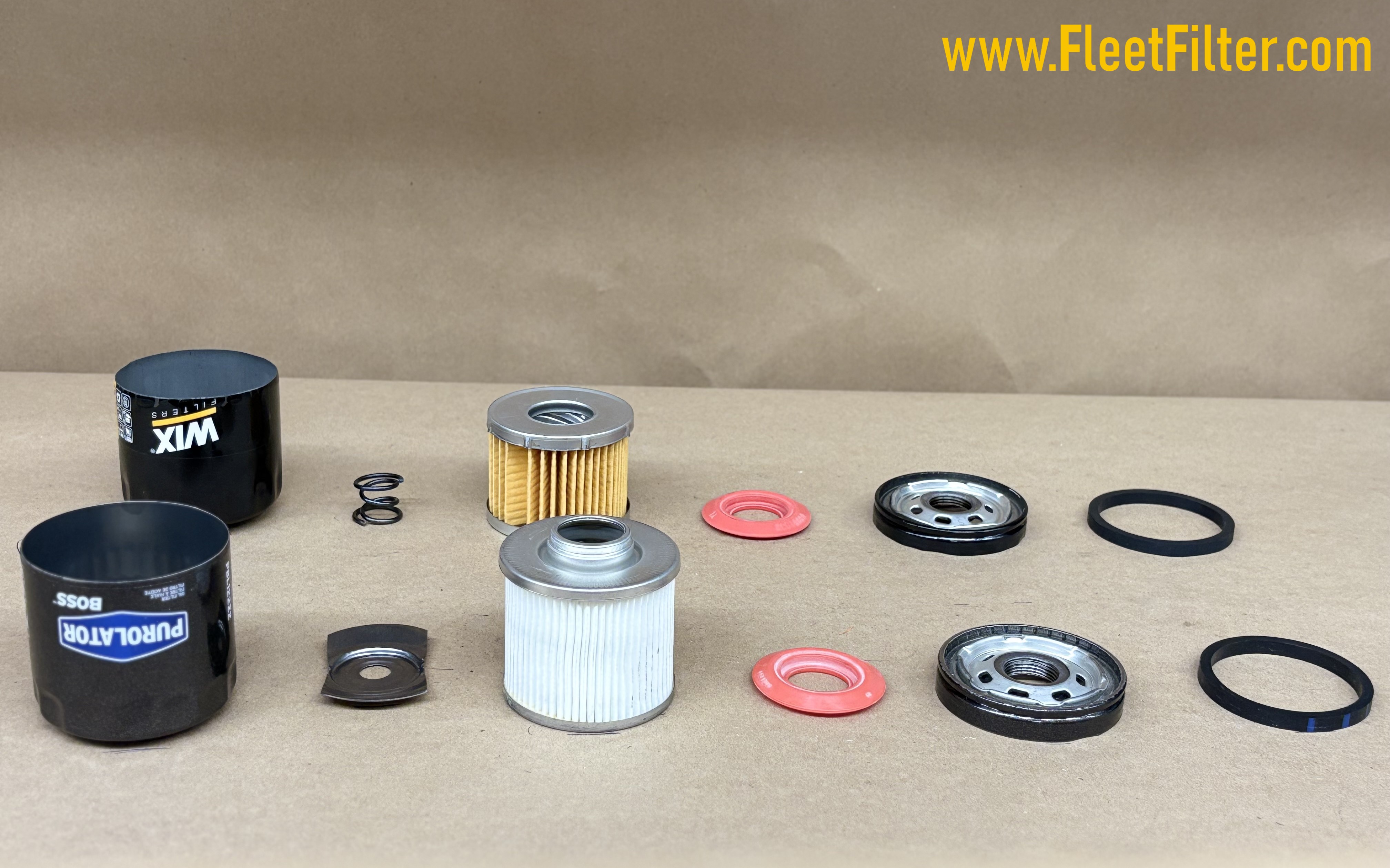 Parts Exploded - NapaGold Oil Filter vs Purolator Boss