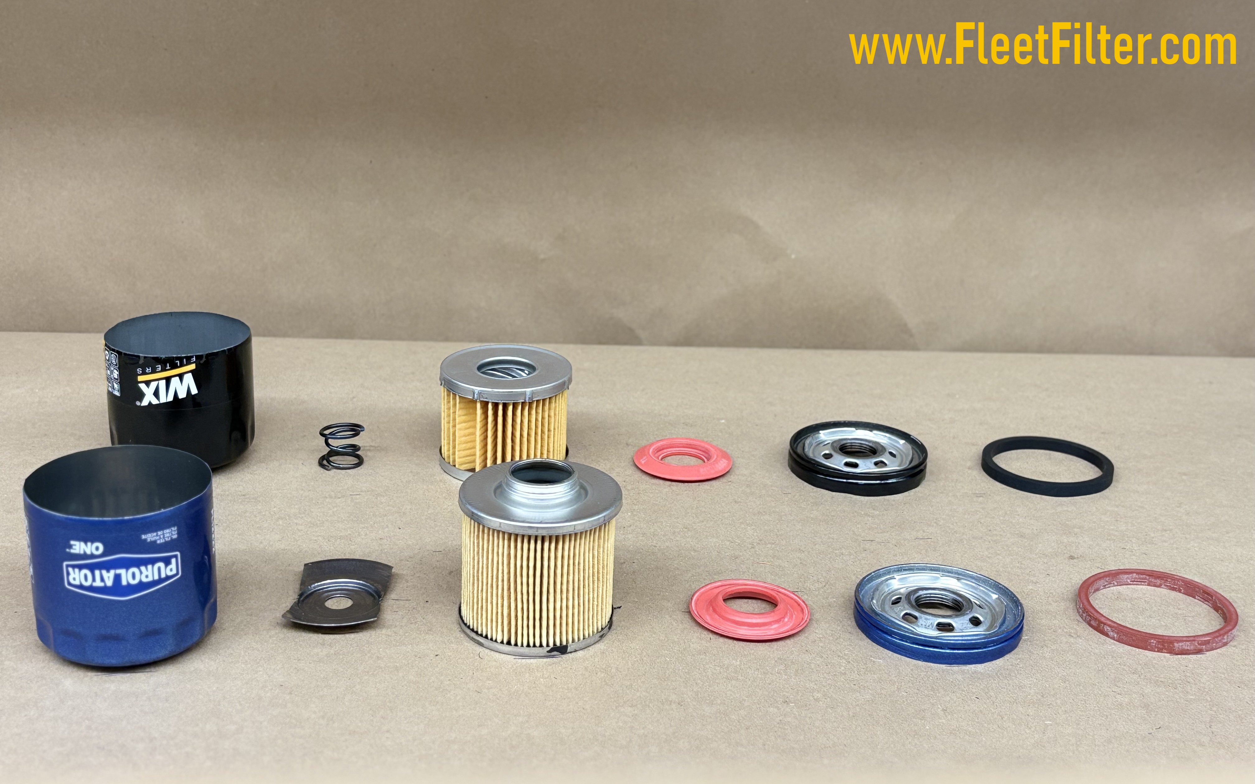 Parts Exploded - NapaGold Oil Filter vs Purolator One
