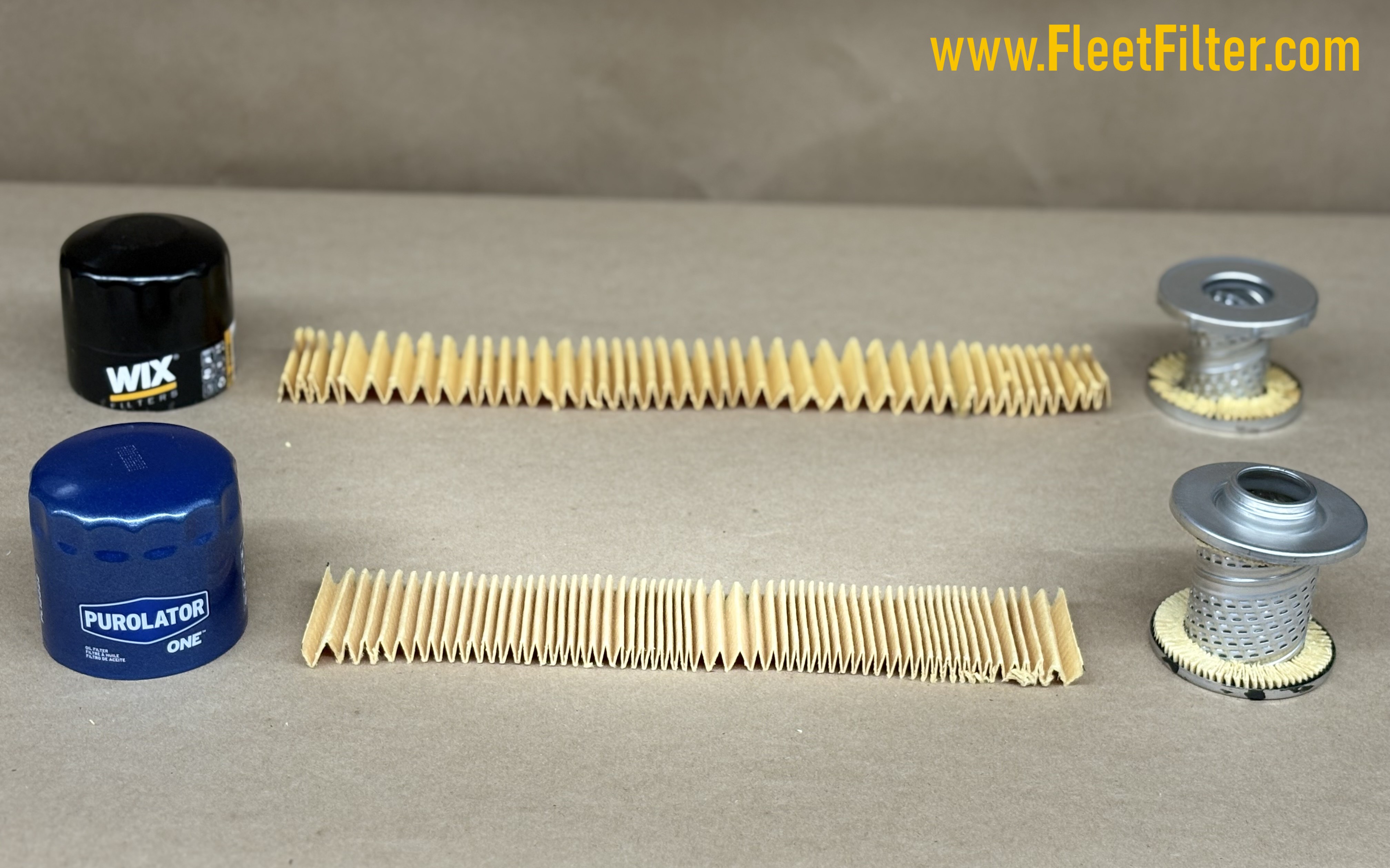 Filter Disassembled - NapaGold Oil Filter vs Purolator One